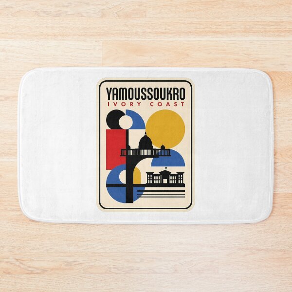 Item preview, Yamoussoukro Ivory Coast Geometric Bauhaus Basilica Travel designed and sold by k3rstman1.