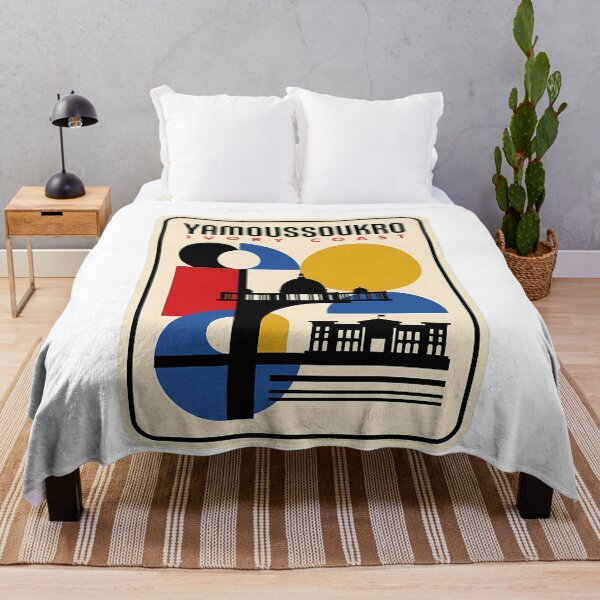 Item preview, Yamoussoukro Ivory Coast Geometric Bauhaus Basilica Travel designed and sold by k3rstman1.