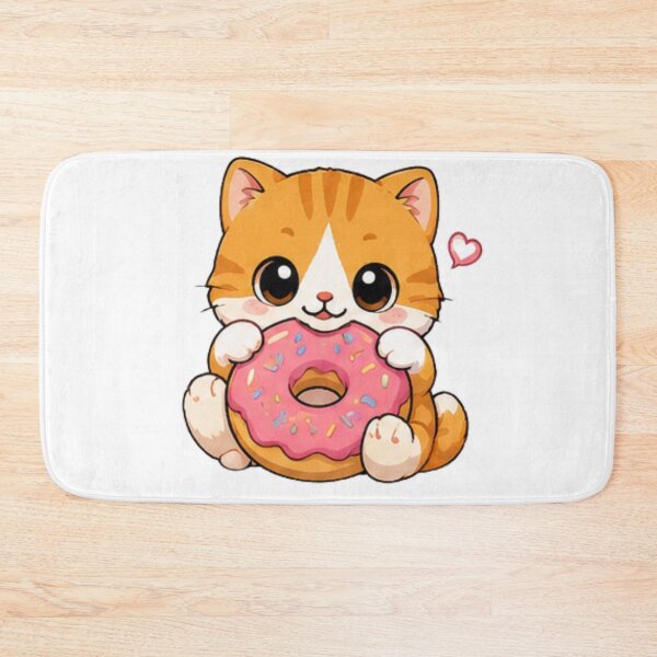 Item preview, cat love donuts designed and sold by WellN.