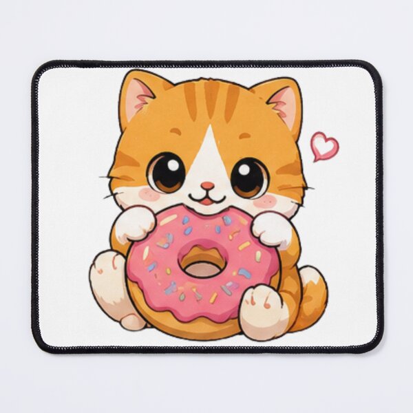 Item preview, cat love donuts designed and sold by WellN.