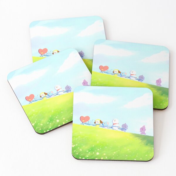 Item preview, Minimalist Pastel Meadow Walk - Kawaii Sunny Green Hill Sticker designed and sold by Billy Morfo™.