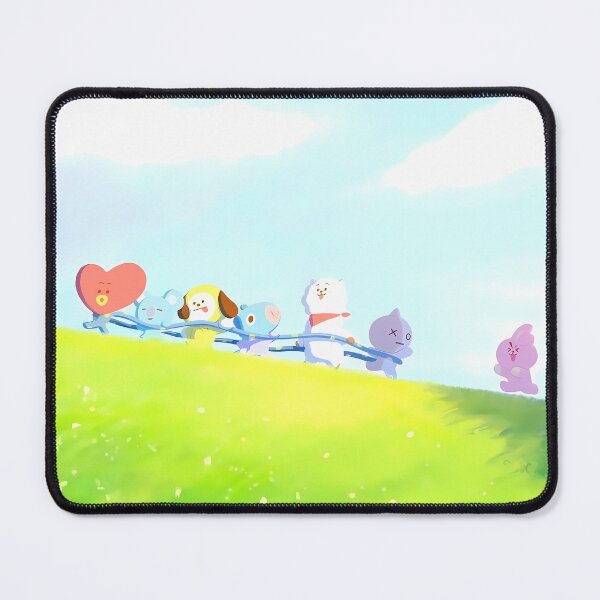 Item preview, Minimalist Pastel Meadow Walk - Kawaii Sunny Green Hill Sticker designed and sold by Billy Morfo™.