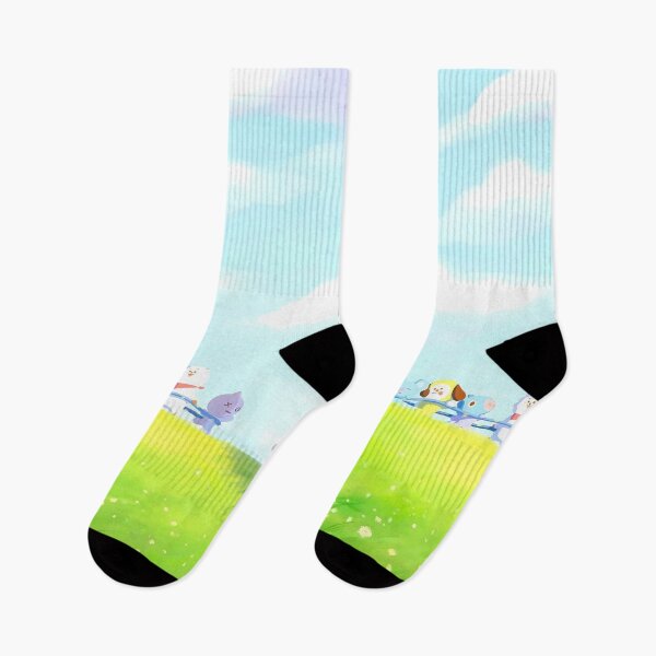Item preview, Minimalist Pastel Meadow Walk - Kawaii Sunny Green Hill Sticker designed and sold by William Cano.
