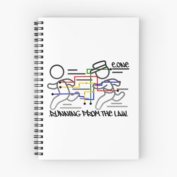 Item preview, Running From The Law — Graffiti Metro Chase designed and sold by ENDTOENDSTORE.