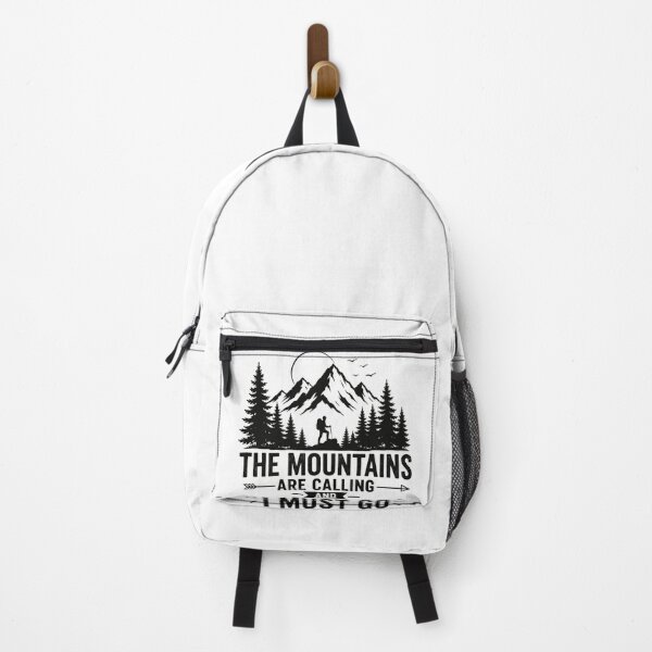 Item preview, The Mountains Are Calling and I Must Go Vintage Hiking designed and sold by TheGymArt.