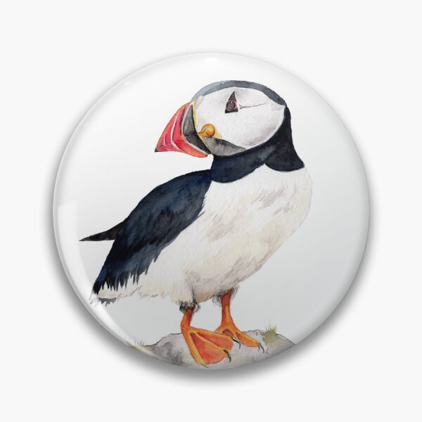 Item preview, puffin watercolor designed and sold by veroslawa.