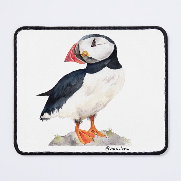 Item preview, puffin watercolor designed and sold by veroslawa.