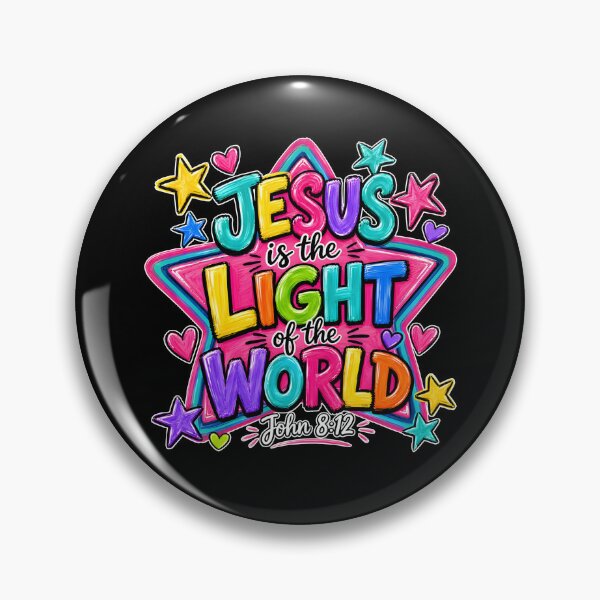 Item preview, Jesus Is The Light Of The World designed and sold by Home-Crea-Abode.