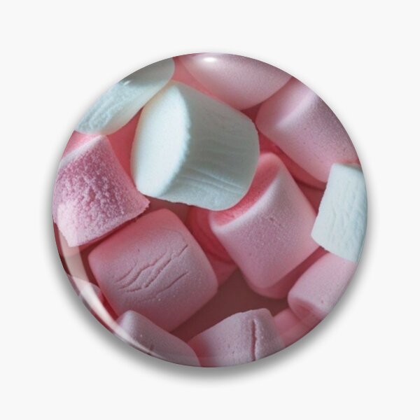 Item preview, Aesthetic Pastel Pink Marshmallow Pattern Cute Sweet Treats designed and sold by LYAN-STORE.