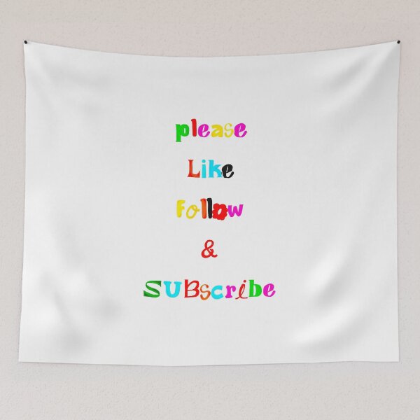 Item preview, ✴️ PLEASE LIKE FOLLOW & SUBSCRIBE COLLECTION ✴️ - ENCHANTED CRAYON TEXT designed and sold by WheelieGdArt.