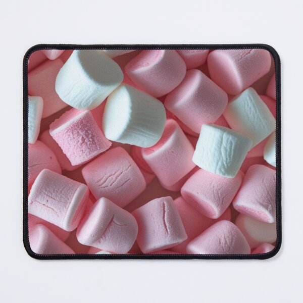 Item preview, Aesthetic Pastel Pink Marshmallow Pattern Cute Sweet Treats designed and sold by LYAN-STORE.