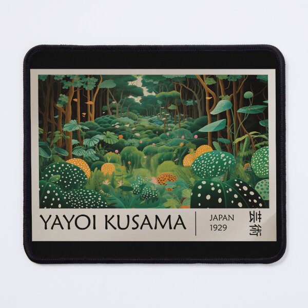 Item preview, Yayoi Kusama Botanical Wall Art, Japanese Natural Floral Poster, Green Plant Aesthetic Canvas designed and sold by HappyGrandmaUB.