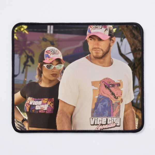 Item preview, Vice City Retro Tropical Crocodile Cartoon - Neon Beach Gaming Merchandise Art Sticker designed and sold by William Cano.