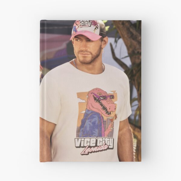 Item preview, Vice City Retro Tropical Crocodile Cartoon - Neon Beach Gaming Merchandise Art Sticker designed and sold by William Cano.