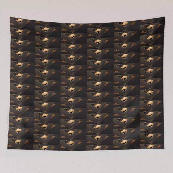 Item preview, Luxury Black Gold Geometric T-Shirt Design designed and sold by ServiceHub.