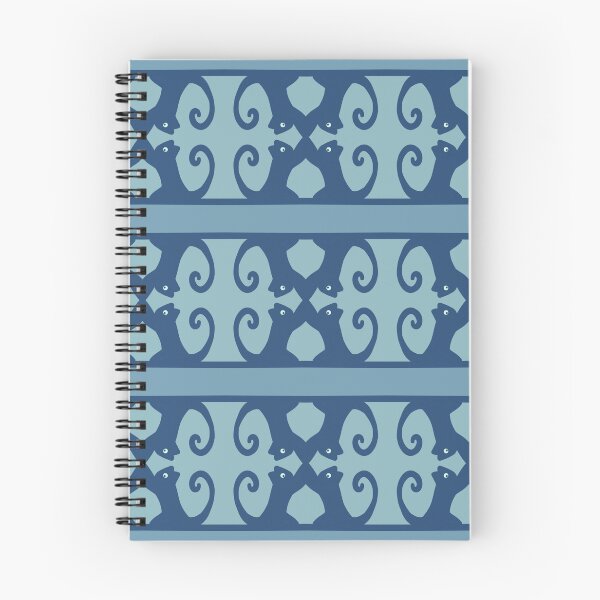 Item preview, Blue cats seamless pattern designed and sold by HumeurMandarine.
