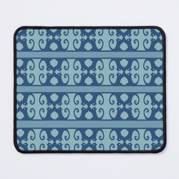 Item preview, Blue cats seamless pattern designed and sold by HumeurMandarine.