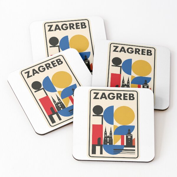 Item preview, Zagreb Croatia Mid Century Modern Travel Style designed and sold by k3rstman1.