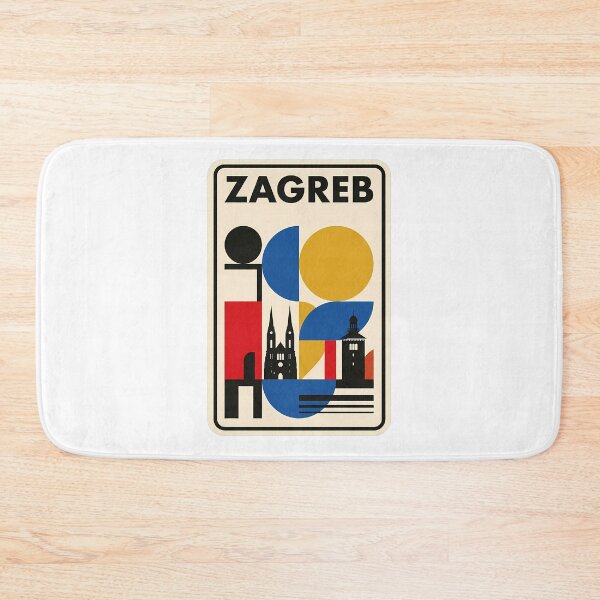 Artikelvorschau, Zagreb, Kroatien, Mid-Century-Modern-Reisestil entworfen und verkauft von k3rstman1.