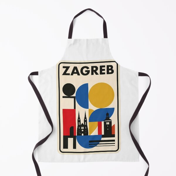 Item preview, Zagreb Croatia Mid Century Modern Travel Style designed and sold by k3rstman1.