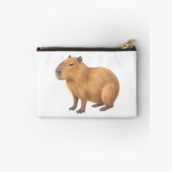 Item preview, Capybara pencil drawing designed and sold by JOANNASKAH.