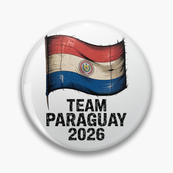 Item preview, Team Paraguay 2026 Soccer Fan T-Shirt V7 designed and sold by DBWStudios.