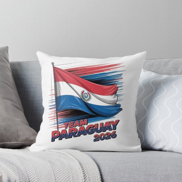 Item preview, Team Paraguay 2026 Soccer Fan T-Shirt V8 designed and sold by DBWStudios.