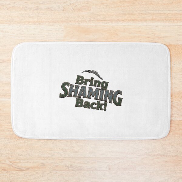 Item preview, Bring SHAMING Back! – Bold Vintage-Style Grunge Typography Design designed and sold by RaresS.