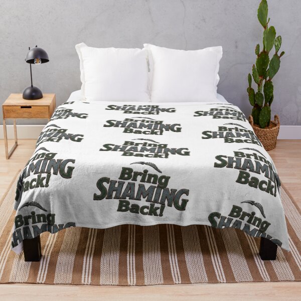 Item preview, Bring SHAMING Back! – Bold Vintage-Style Grunge Typography Design designed and sold by RaresS.