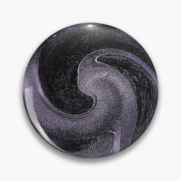 Item preview, Night Ocean Wave Spiral Pattern in Purple designed and sold by Artistestella.
