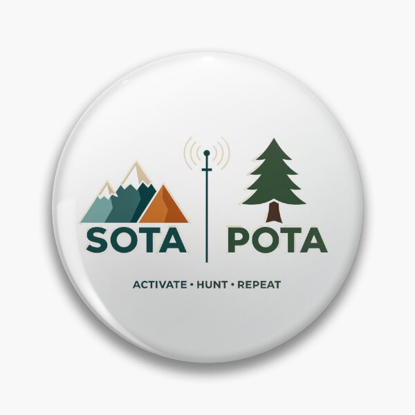 Item preview, SOTA POTA Logo designed and sold by Eva-Ste-Design.