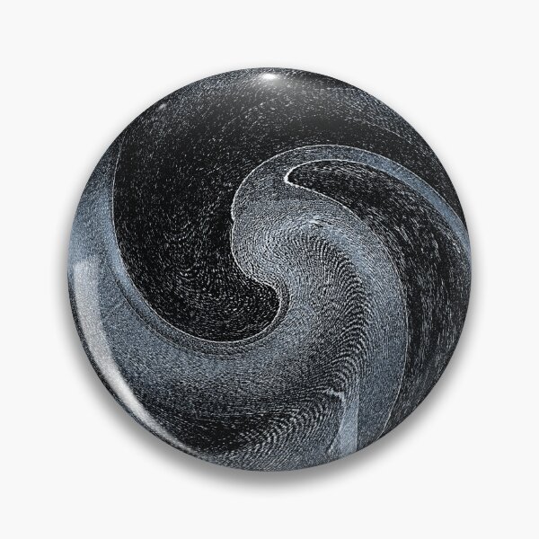 Item preview, Night Ocean Wave Spiral Pattern in Blue designed and sold by Artistestella.