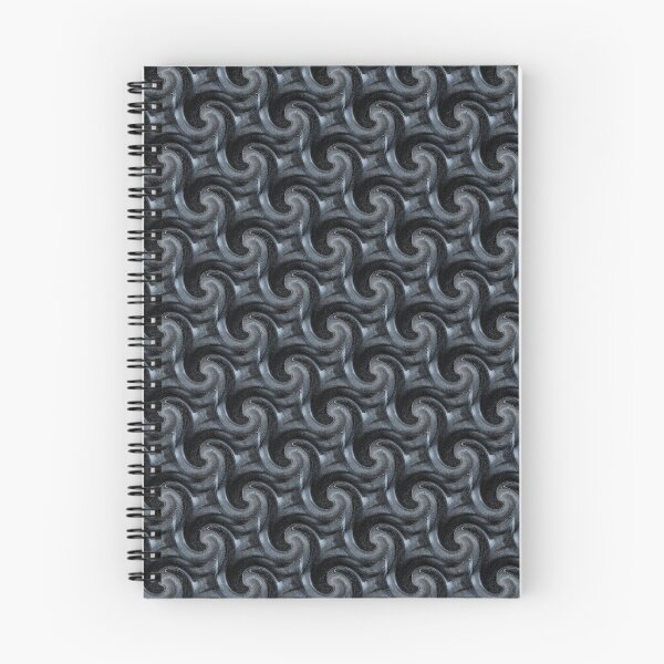 Item preview, Night Ocean Wave Spiral Pattern in Blue designed and sold by Artistestella.