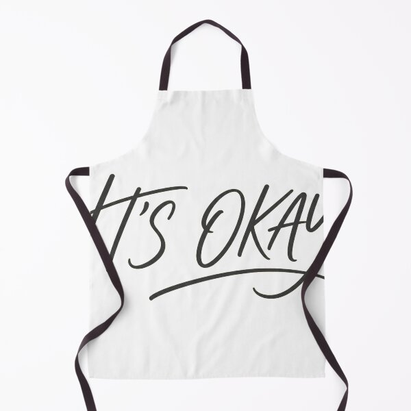 Item preview, IT'S OKAY Mental Health Affirmation | Comforting Script Design designed and sold by Ahmed Nedji.