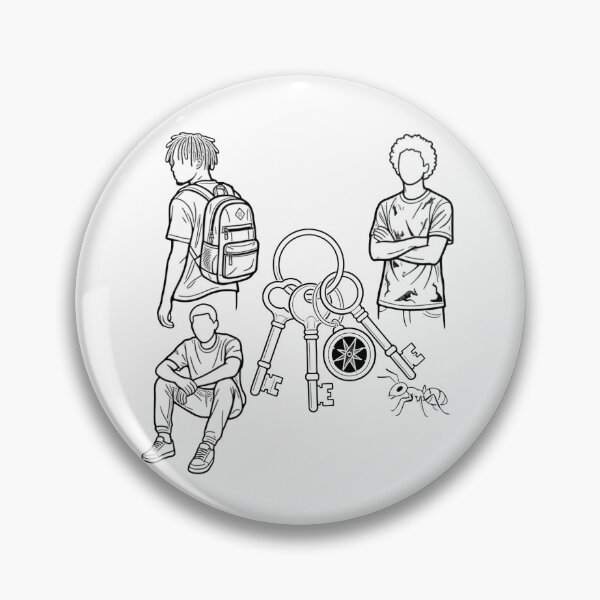 Item preview, Minimalist Line Art Streetwear and Vintage Keys designed and sold by MandalasLovers.