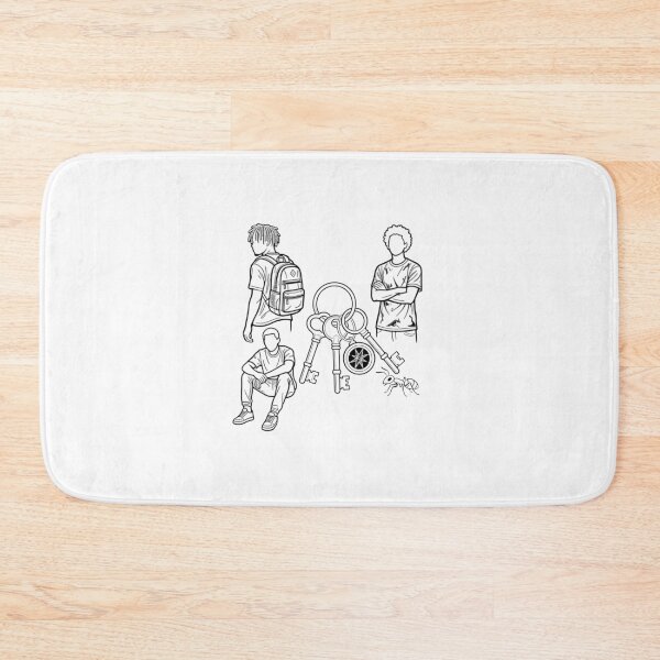 Item preview, Minimalist Line Art Streetwear and Vintage Keys designed and sold by MandalasLovers.