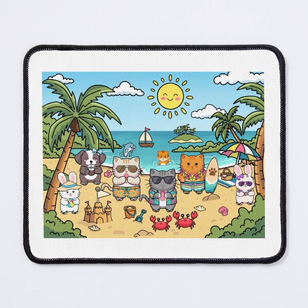Item preview, sunny day at the beach designed and sold by Hello-Cuties.
