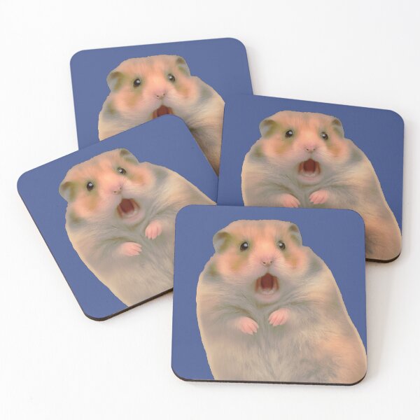 Item preview, Shocked Hamster Meme designed and sold by The Art by Rossouw.