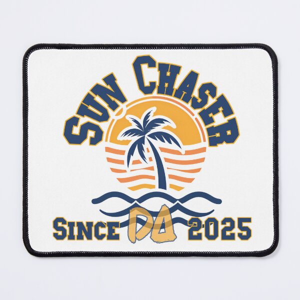 Item preview, Sun Chaser Vintage Varsity Palm Tree Retro Sunset Coastal Beach Streetwear Graphic designed and sold by DesignArtist.ia.