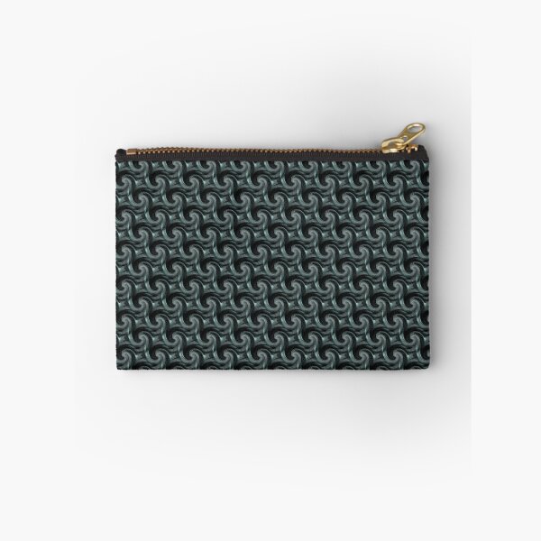 Item preview, Night Ocean Wave Spiral Pattern in Teal designed and sold by Artistestella.