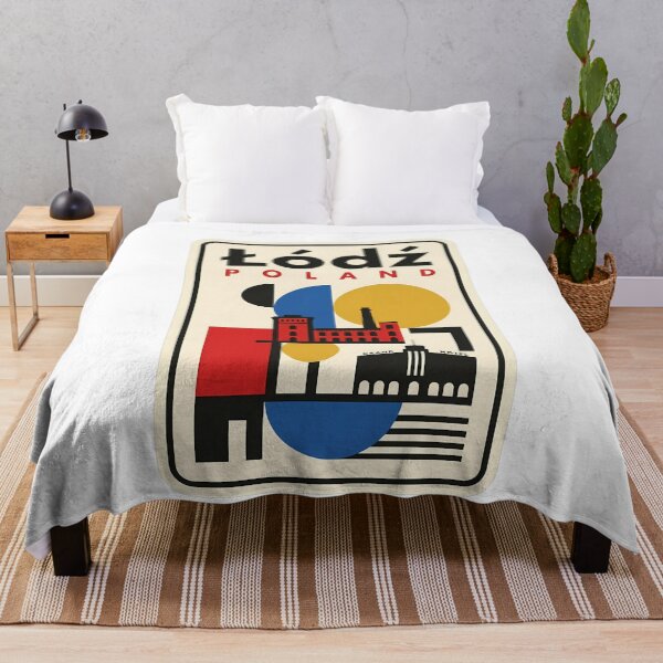 Item preview, Vintage Lodz Poland Bauhaus Geometric Industrial Travel designed and sold by k3rstman1.