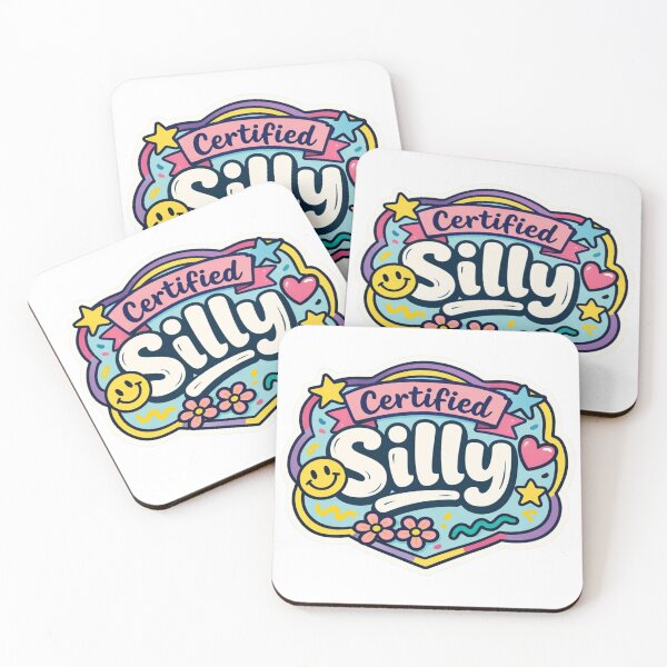 Item preview, Certified Silly – Anti‑Design Pastel Badge designed and sold by Timeless Junction.