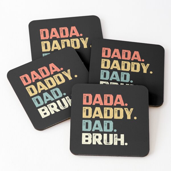 Item preview, Dada. Daddy. Dad. Bruh. Father Dads Parenthood Fathers Day Gift designed and sold by RetroMini2026.