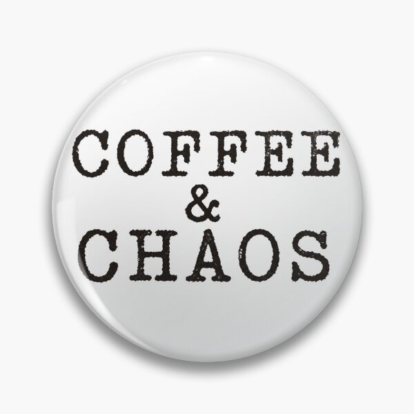 Item preview, COFFEE & CHAOS Typography | Busy Life Niche Design designed and sold by Ahmed Nedji.