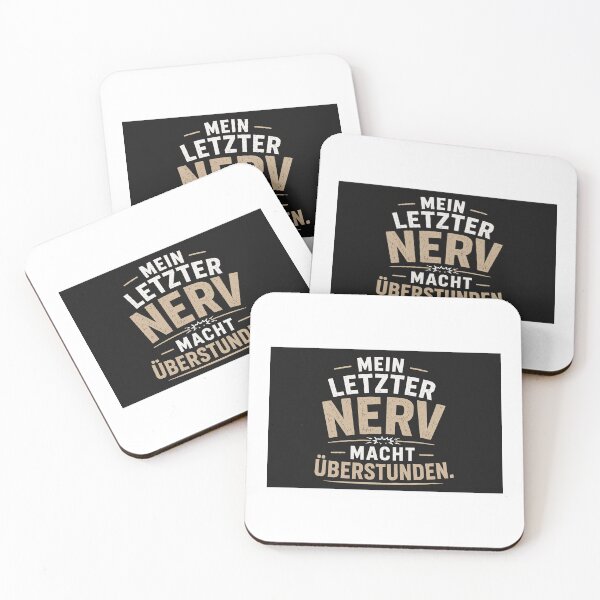 Item preview, "My last nerve is working overtime." designed and sold by PeterPunkt.