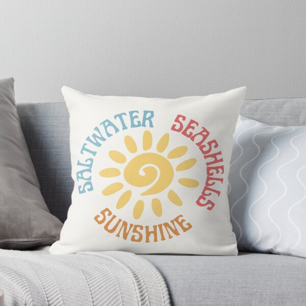 Item preview, Salwater Seashelss Sunshine designed and sold by VibetheSeason.