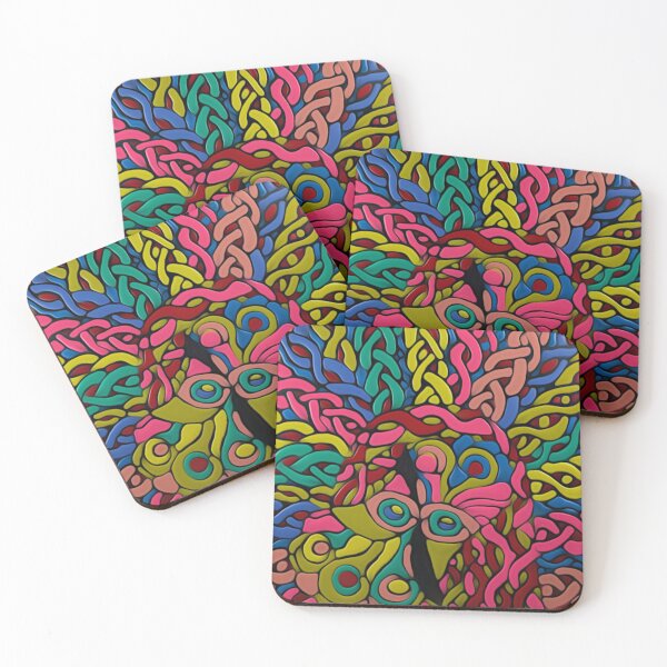 Item preview, El pavo real invisible I designed and sold by Gluecknika.
