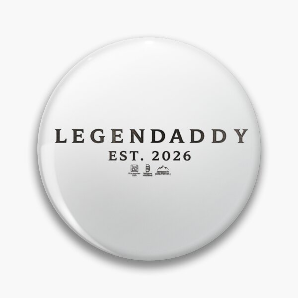 Item preview, Legendaddy Est. 2026 – Minimalist New Dad Typography Design designed and sold by RaresS.