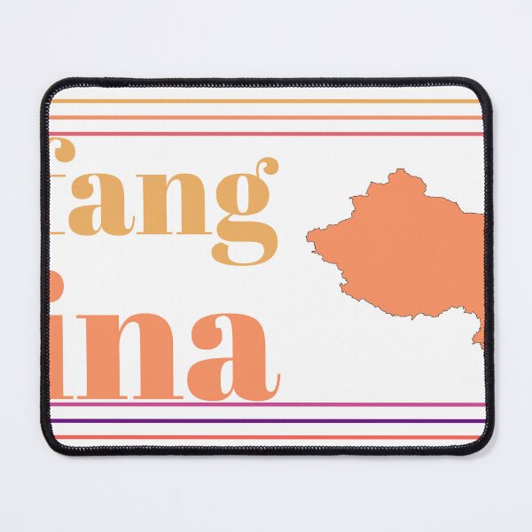 Item preview, Weifang China City Marked On Country Map designed and sold by TheIconSmith.