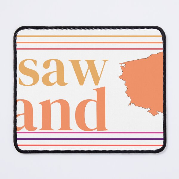 Item preview, Warsaw Poland City Marked On Country Map designed and sold by TheIconSmith.